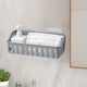 thumbnail image 5 of Estante colgante para ducha sin perforaciones con acabado inoxidable para organizar champú y artículos de tocador, ideal para baños pequeños, ahorra espacio. Aestivo | Gris | AESTIVO, 5 of 7