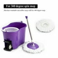 thumbnail image 4 of Costway Lot Of 2 Replacement Mop Micro Head Refill For 360 degree Spin Magic Mop, 4 of 12