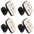 thumbnail image 2 of 4 Pcs Square Cabinet Handle Cupboard Knob Drawer Pulls Handle Seamless Cute Cat Drawer Knobs with Screws Furniture Decoration, 2 of 7