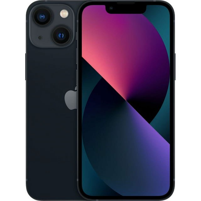 Apple iPhone 13 Mini Restauré Entièrement Débloqué Noir 128 Go Excellent (Certifié Remis à Neuf)