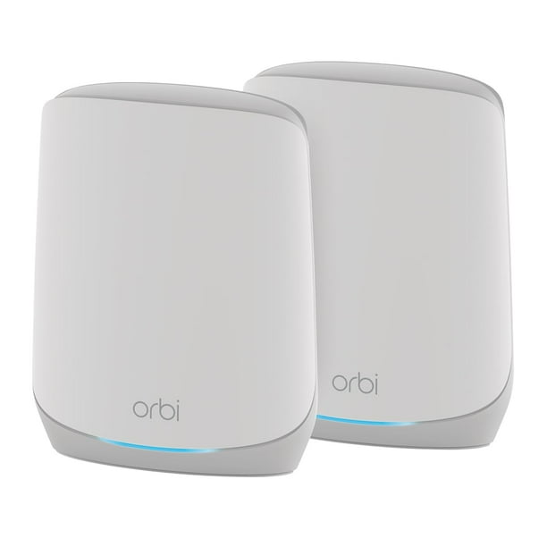 NETGEAR Orbi Sistema de red de malla WiFi 6 tribanda para todo el hogar (RBK752P): enrutador con 1 extensor satelital, funciones de seguridad, cobertura de hasta 5000 pies cuadrados, 75 dispositivos,