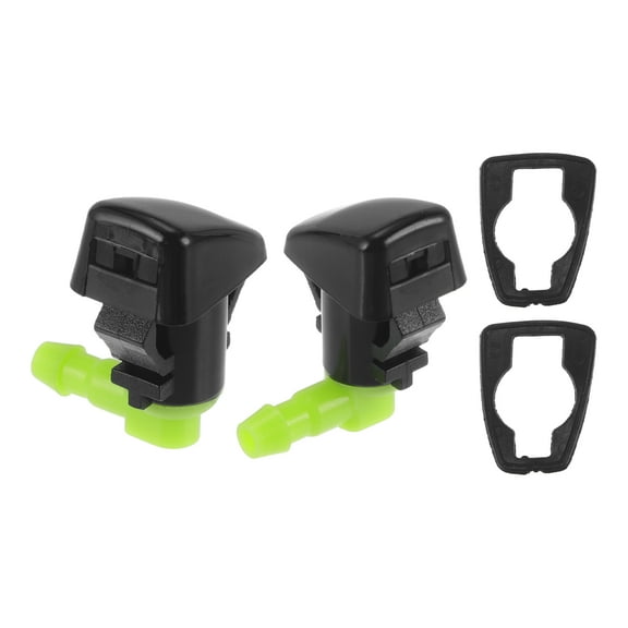 Unique Bargains 2Pcs Front Windshield Washer Nozzle for Jeep Cherokee 2014-2019 No.68102968AA
