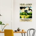 thumbnail image 2 of Ireland - Land of Romance - Vintage Travel Poster (8x12Inches(US/CANonly)), 2 of 6