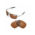thumbnail image 4 of Walleva Brown Polarized Replacement Lenses for Oakley Inmate Sunglasses, 4 of 5