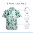 thumbnail image 7 of High Quality Hawaiian Shirts for Men Short Sleeve Aloha Beach Shirt Floral Summer Casual Button Down Shirts Blouses SVHEYH, 7 of 7