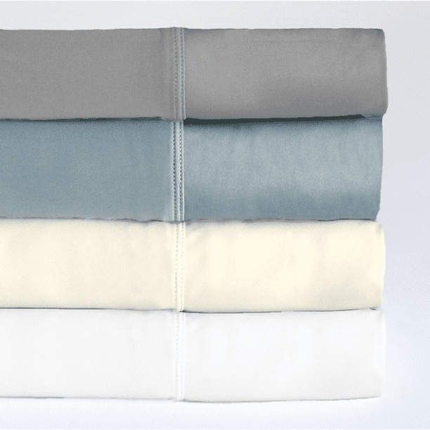 ESSENTIAL PERFORMANCE Sheet Set Powered By SHEEX, Queen, Bright White