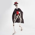 thumbnail image 2 of Halloween Skeleton Plastic Skeleton Hanging Decoration Halloween Party Decoration, 2 of 9