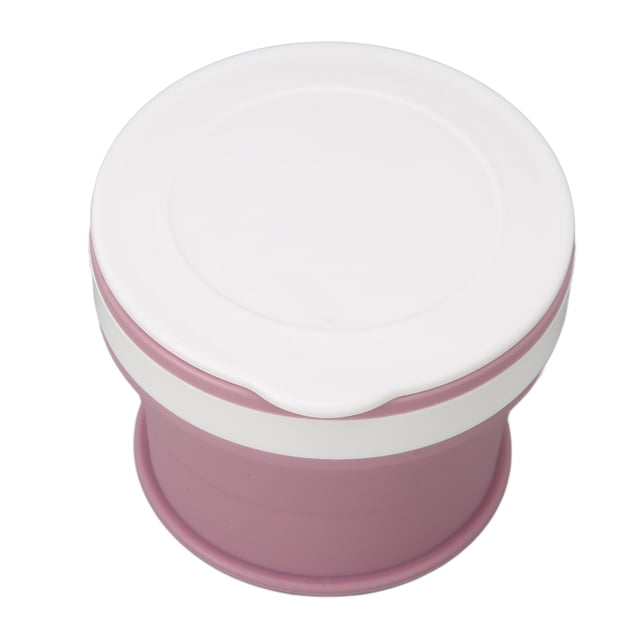 Taza de Viaje Plegable ANGGREK Mini Taza de Camping Silicona Portátil con Tapa