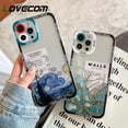 thumbnail image 2 of Funda de teléfono transparente con paisaje de pintura al óleo Vintage para iPhone 14 Pro Max 11 12 13 Pro Max XR XS Max 7 8 Plus X parachoques suave a prueba de golpes Tan Jianjun unisex, 2 of 2