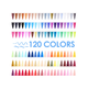 thumbnail image 4 of 120 Colores Marcadores Plumones Xtellar Acrilico Punta Pincel Kit, 4 of 4