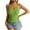 Green, variant on Womens Knit Ribbed Tank Tops Spaghetti Strap V Neck Slim Fitted Basic Shirt Sleeveless Casual Sweater Cami Tops Green