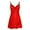 Red, variant on Women Lingerie Lace Chemise Nightgown Satin Babydoll Nightwear Silk Slip Dress (Purple,XL)