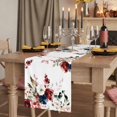 thumbnail image 2 of Table Runners 72 Inches Long Dress Scarves, Pink Valentine's Day Farmhouse Kitchen Table Runner, Coffee Tablerunners, Spring Floral Farmhouse 14x72 Inch, 2 of 9