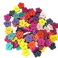thumbnail image 1 of 100 botones de colores para coser de 15 mm, 1 of 6