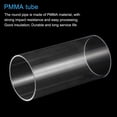 thumbnail image 4 of Unique Bargains Tube Rond Rigide Transparent en Acrylique 2 Pcs 81mm ID 85mm OD 6 Pieds pour Lampes et Lanternes, Système de Refroidissement par Eau, 4 of 6