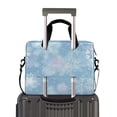 thumbnail image 2 of 16" Laptop Briefcase for Work Travel Laptop Shoulder Bag Carrying Handbag Laptop Case Delicate Snowflakes Patter, 2 of 8