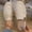 Khaki, variant on Women's Fashion Casual Backless Loafers, Comfortable Flat Mules, Stylish Ethnic Trendy Half-Slippers, Soft Faux Material, Perfect for Leisure Outdoor Daily Wear Khaki A