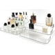 thumbnail image 1 of Organizador de perfumes Rusnugic, paquete de 2 unidades, estante de tres niveles, transparente, 1 of 8