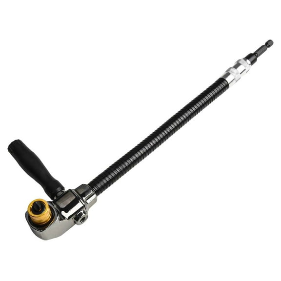 Right Angle Drill Attachment 105 90 Degree Drill Adapter With Flexible Shaft, Right Angle Drill Adapter, 90 Degree Drill Tool, Flexible Shaft Adapter, Power Tool Attachments