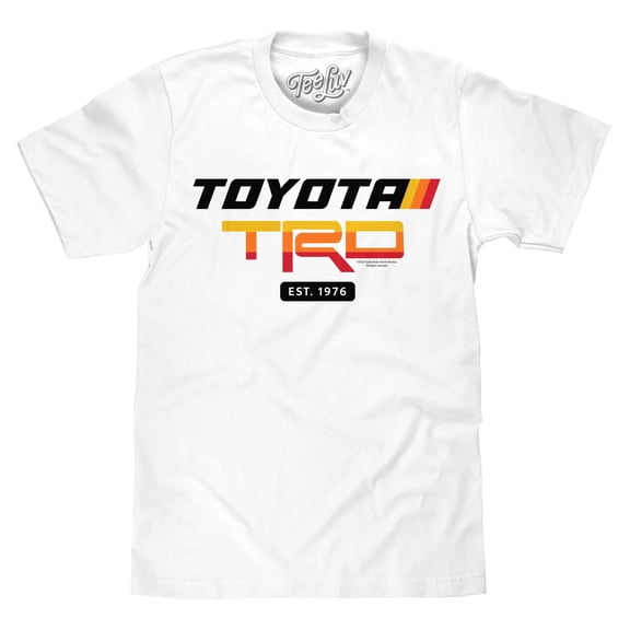 Men's Toyota TRD Est 1976 Shirt - Toyota Racing Development Logo T-Shirt