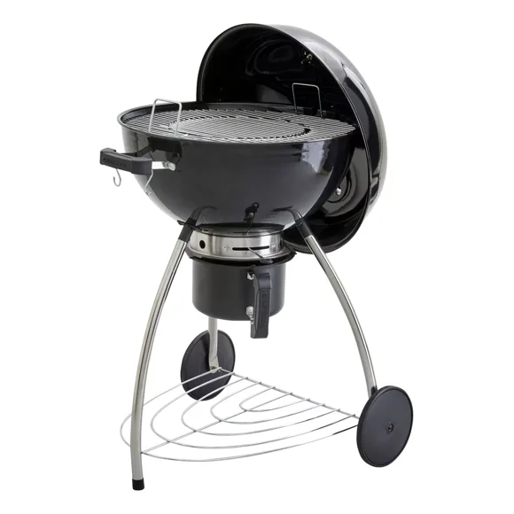 Asador de Carbón Portátil NATERIAL Phoenix Beta II 22 Pulgadas con termómetro