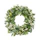 thumbnail image 5 of Corona de eucalipto verde Artificial, corona para puerta, decoración de pared, corona de Pascua, guirnalda de hojas de primavera para fiesta de boda y, 5 of 9