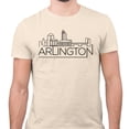thumbnail image 2 of Skyline Arlington Virginia Shirt Unisex Large Natural, 2 of 5