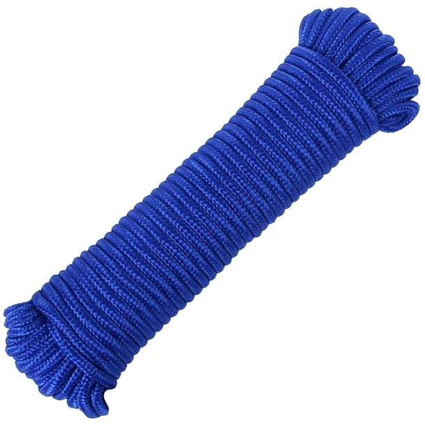 90 ft φ 1/4 inch (7mm) Nylon Poly Rope Cord Flag Pole