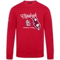 thumbnail image 2 of Men's Levelwear Red St. Louis Cardinals Zane Sunrise Sweatshirt, 2 of 3