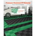 thumbnail image 2 of VEVOR Interlocking Drainage Mat Drainage Cushion 12” x 12” Modular Floor Tile, 2 of 9