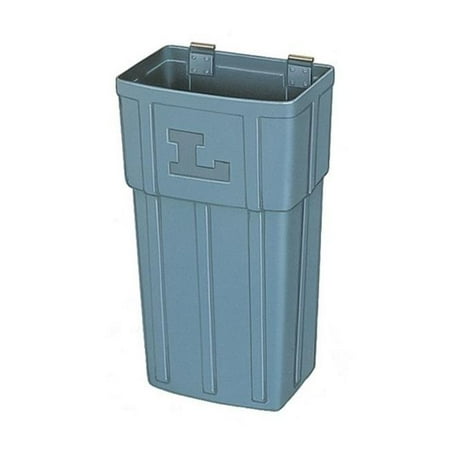 Box Utility Cart - Lakeside 202 Plastic gray silver box for utility carts