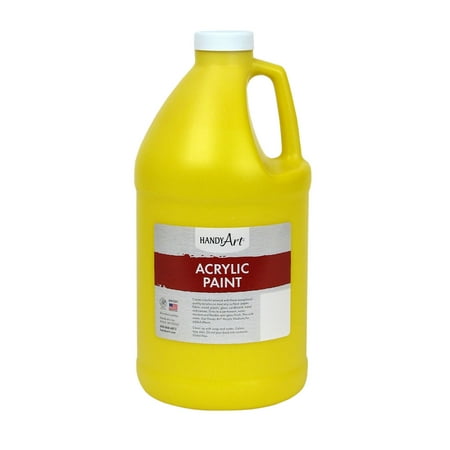 UPC: 0075176101585 | Handy Art Acrylic Paint Half Gallon Chrome Yellow