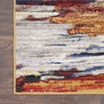 thumbnail image 5 of Nourison Chroma Colorful Abstract Lava Flow 4' x 6' Area Rug, (4x6), 5 of 9