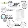 thumbnail image 3 of REPTI ZOO Mini Terrario de Acrílico para Reptiles, 12cmx10cmx20cm de 2.4 Lt, Caja de Cría de Reptiles, Terrario para Tarántula, Escorpión, Isópodos, Cucaracha, Invertebrados, Insectos y Mantis REPTI ZOO Mini Terrario de acrilico, 3 of 11