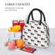 thumbnail image 5 of Fotbe Dachshund Dog Bolsa de Almuerzo con Estampado, Lonchera Aislada, Contenedor de Comida Reutilizable Tipo Cooler a Prueba de Fugas, 5 of 6