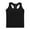 XNG1-Black, variant on Cropped Tank Tops for Women Bulit in Bra Racerback Sleeveless Scoop Neck Camisole Tops Running Gym Yoga Shirts