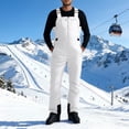 thumbnail image 2 of Landzoo One Windproof Insulated Ski Bib Overalls For Winter Outdoor Sports And Activities Handsome Cozy Men's Parkas, 2 of 8