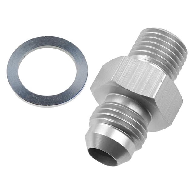 08AN Mâle AN & JIC Fusée à 0,25 NPSM Transmission Raccord & 44; Clair - 2 Pièces