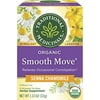 Traditional Medicinals Organic Smooth Move Senna Chamomile Herbal Tea, Relieves Occasional Constipation, (Pack of 2) - 32 Tea Bags Total