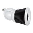 thumbnail image 2 of Arlen Ness Velocity 90 Chrome Air Cleaner (600-035), 2 of 2