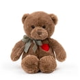 thumbnail image 1 of Oso de peluche Adorlynetty pequeño de 29 cm con corazón, 1 of 7