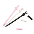 thumbnail image 4 of 3 Pcs Stylos Rollerball Gel Design Animal de Dessin Animé avec Pointe Extra Fine, 4 of 9