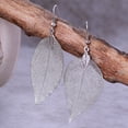 thumbnail image 3 of Funie Arbre Forme de Feuille Alliage Creux Brillant Pendentif Bijoux de Mode pour Mariage, 3 of 8