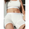 thumbnail image 3 of POSESHE Women's Boxer Underwear, Anti-Chafing Plus Size Boyshorts Panties 6" Inseam S-5XL, 3 of 7
