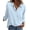 Blue, variant on Button Down Shirts for Women Floral Blouses Business Casual Long Sleeve Shirts Dressy Printed Spring Fall Clothing