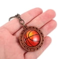 thumbnail image 2 of Porte-clés de Sport Sac Porte-Clés Pendentif Mini Basketball Porte-Clés Portable, 2 of 8