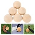 thumbnail image 2 of 15 bolas suecas de manejo de palos, bolas de madera para manejo de palos, madera dura sin terminar, equipo de entrenamiento de Floorball, pelotas de entrenamiento de hockey para hockey callejero, 2 of 6