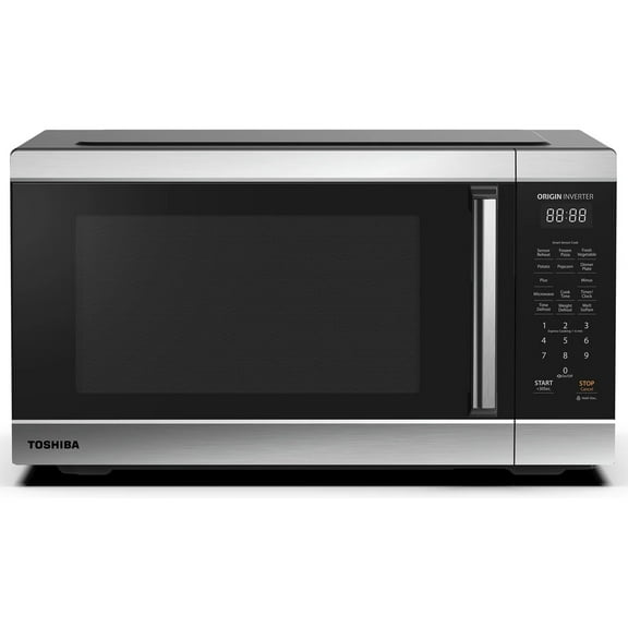 Toshiba 2.2 cu. ft. 24.4'' Microwave Oven in Stainless Steel