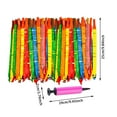 thumbnail image 3 of Hearth & Gear Ballon Fusée 20 00 Pack avec Sifflet Ballon de Fête Volant Anniversaire et Activité Extérieur Robe d'Événement pour Enfants pour Femmes Manches Longues Fête pour Enfants Chaises d'Événement Sportif pour Adultes, 3 of 6