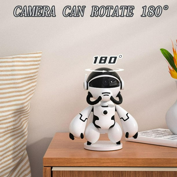Cámara Wifi inteligente Macarena CT102 interior HD soporte tarjeta SD detección de movimiento color blanco